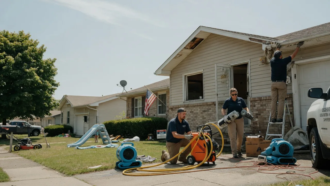 Water Damage Restoration in North English, IA near me